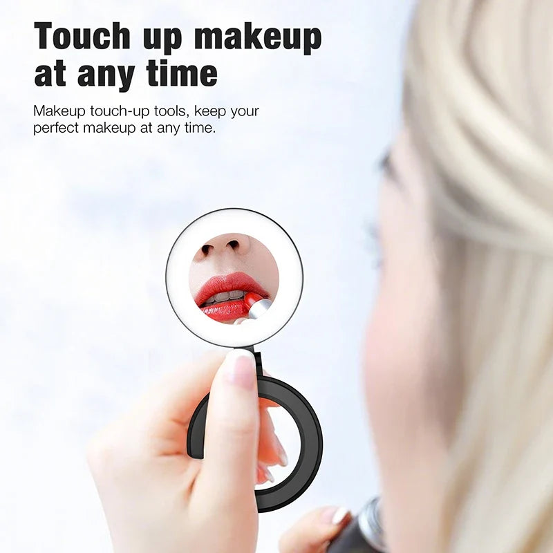 Mirror Light Cell Phone Led Mobile Selfie Ring Lamp Video Shooting
