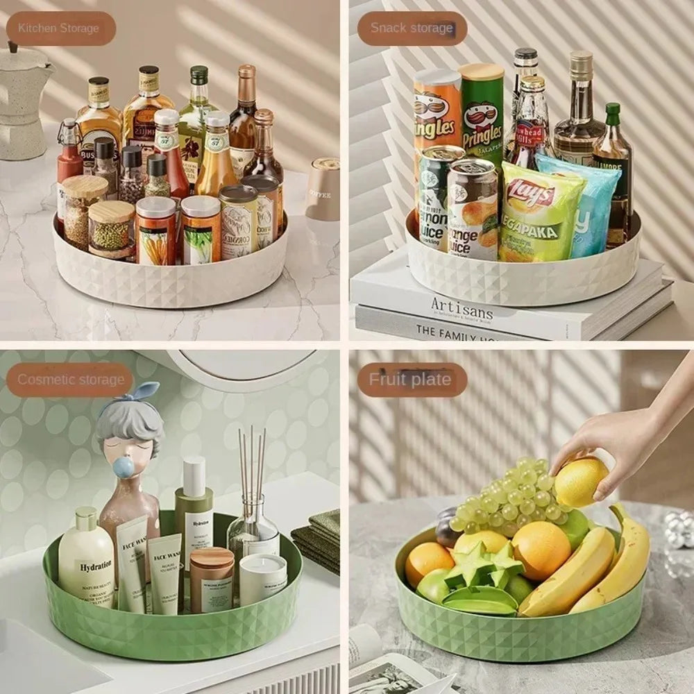 360 Degree Rotating Organizer Multifunctional Kitchen Storage