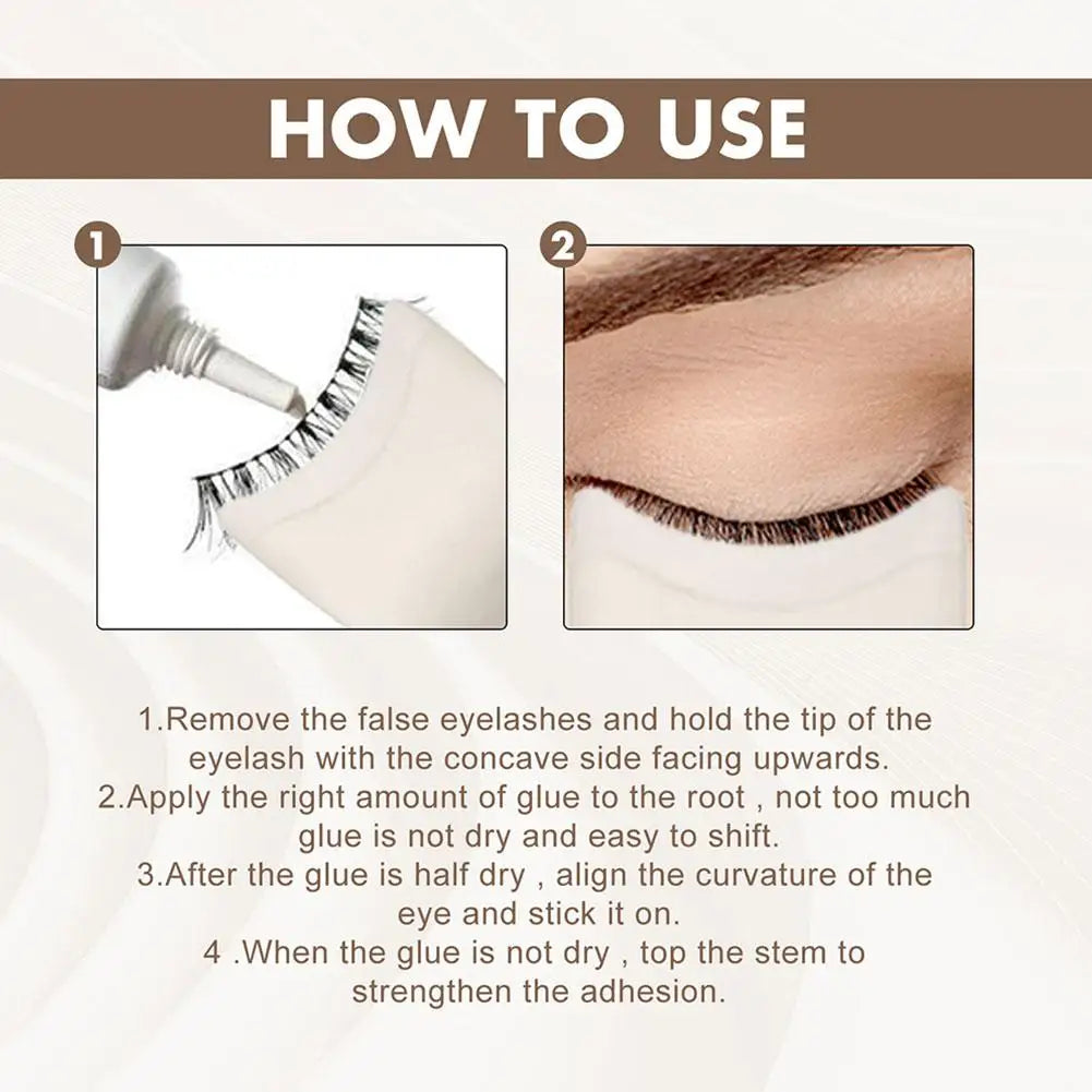 Plastic Eyelash Curler & False Lash Applicator Tool for Beginners
