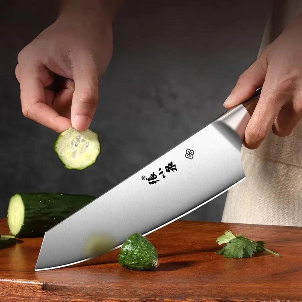PLYS Japanese Kitchen Knife – Ultra-Sharp Stainless Steel Cleaver