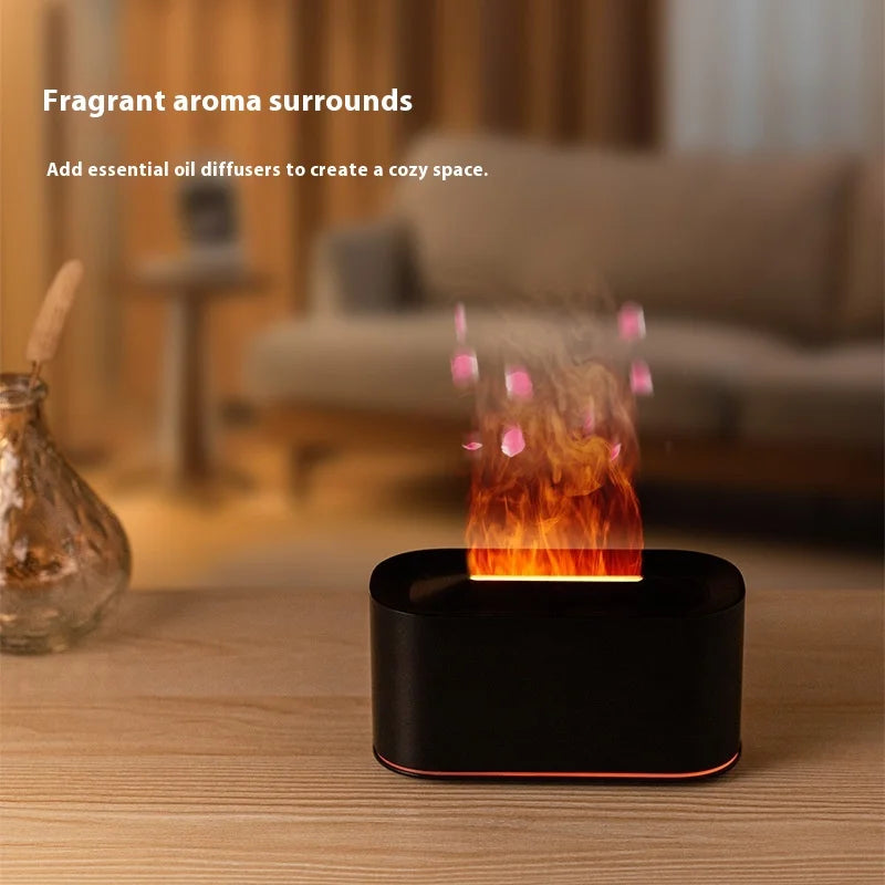 HOMEFISH 7-Color Aromatherapy Humidifier & Essential Oil Lamp