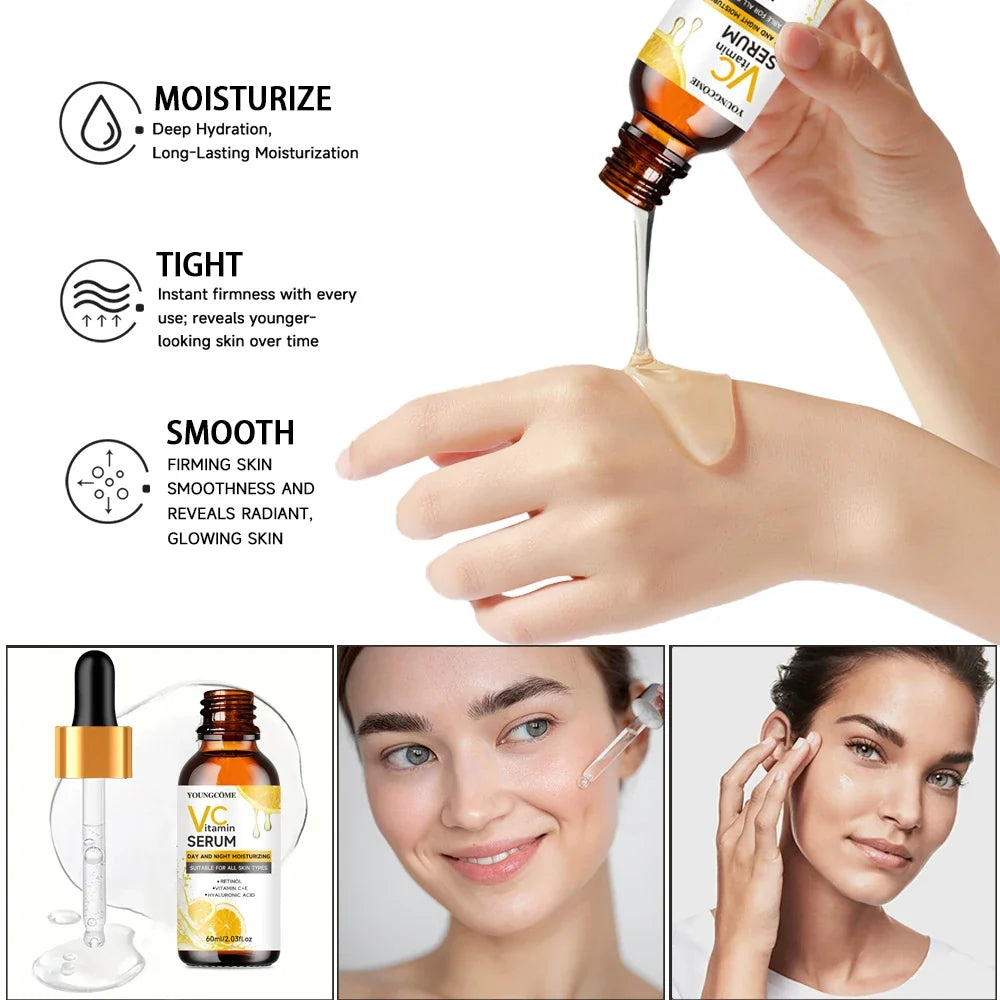YOUNGCOME Vitamin C & Hyaluronic Acid Face Serum 60ml