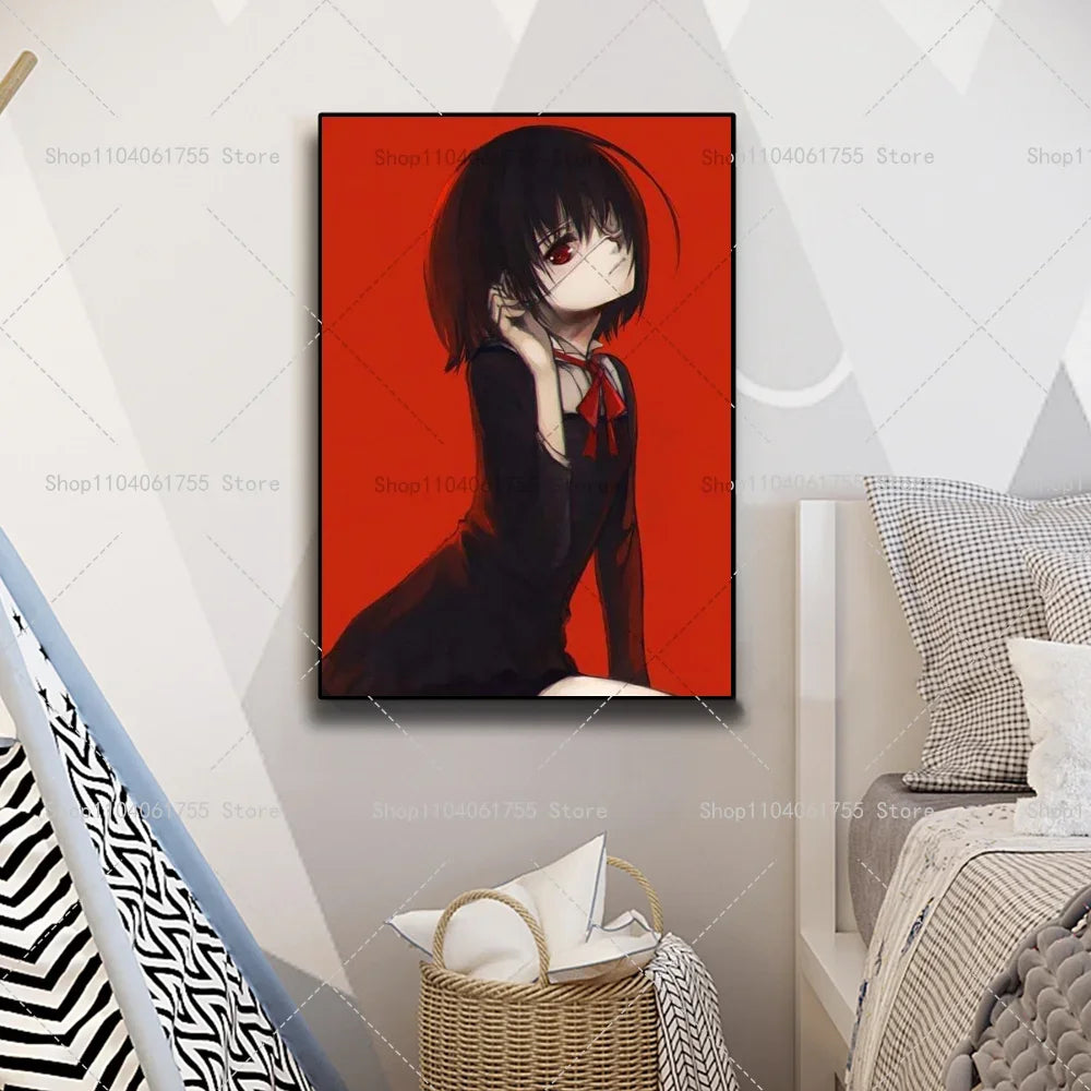 Japanese Horror Anime Another Wall Poster – Waterproof Sticker