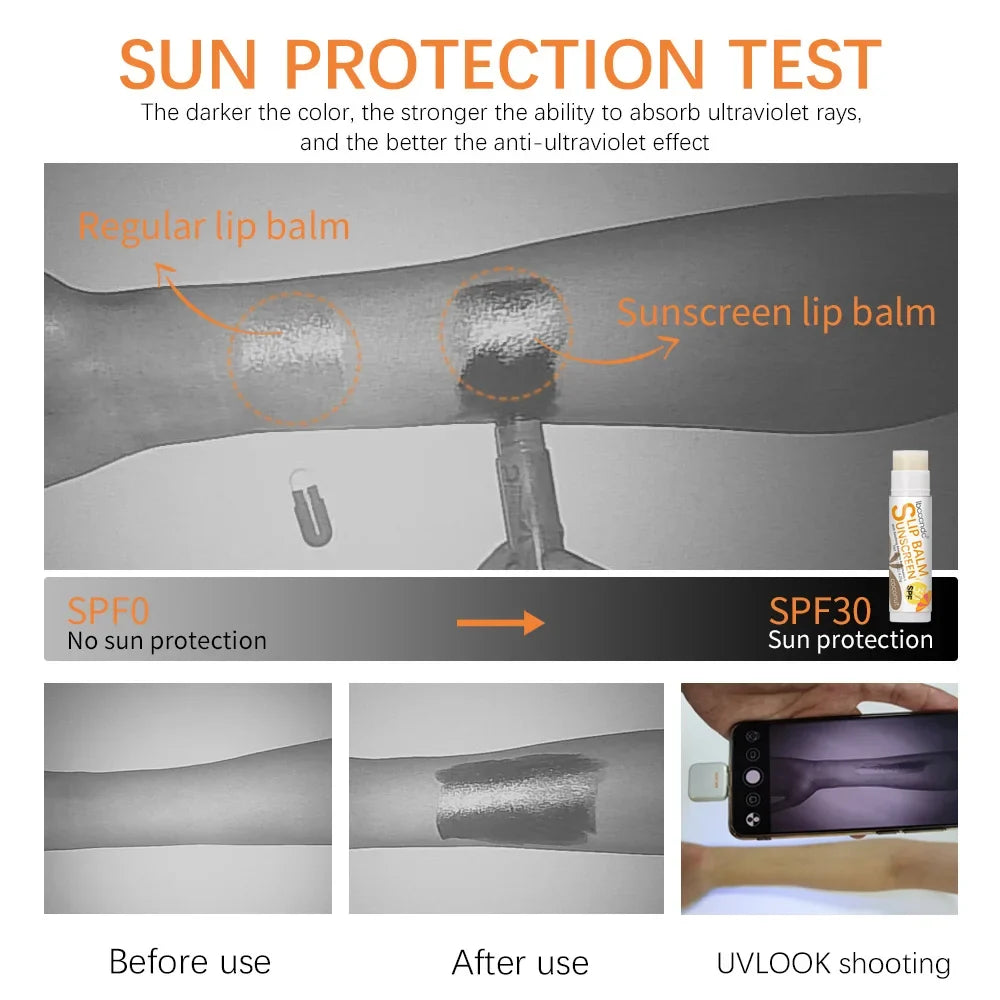 SPF 30 Sunscreen Lip Balm – Watermelon Coconut Banana