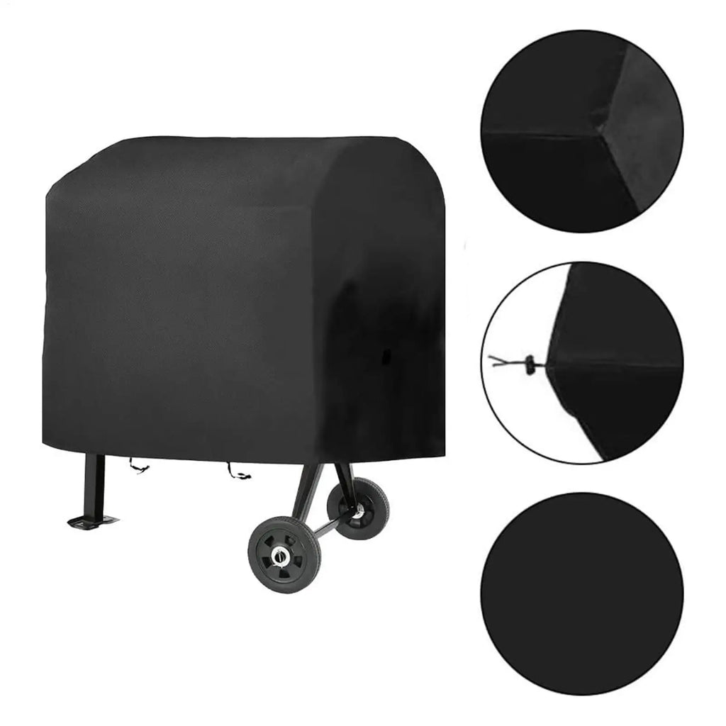 Waterproof Concrete Mixer Cover 130x80x110cm UV-Resistant Oxford