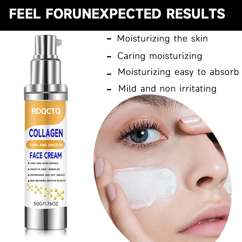 Collagen Face Cream – Firming, Hydrating Lightweight Moisturizer