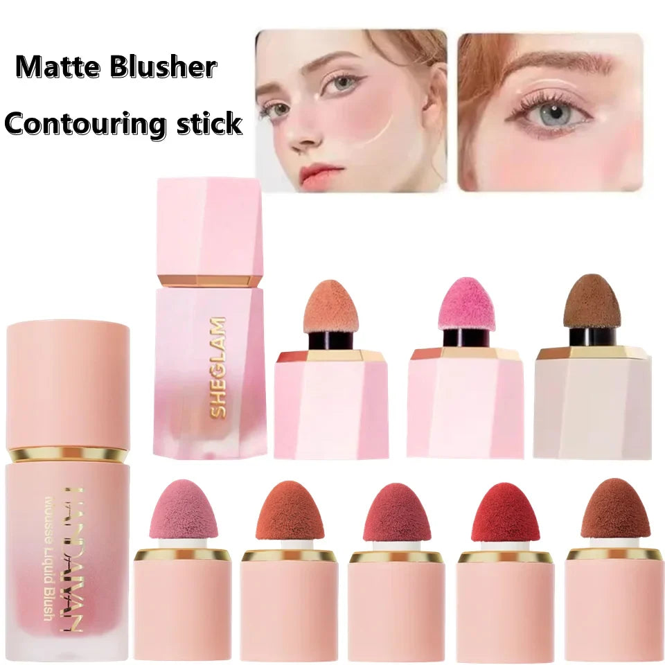 Handaiyan Matte Liquid Blush & Contour Stick – 6 Shades