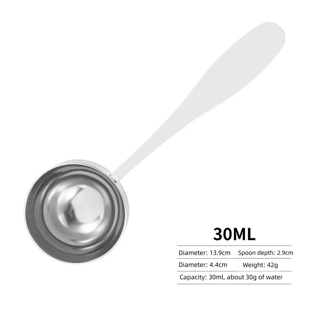 Stainless Steel Gram Measuring Spoons – 1g 3g 5g 10g Scoop Set