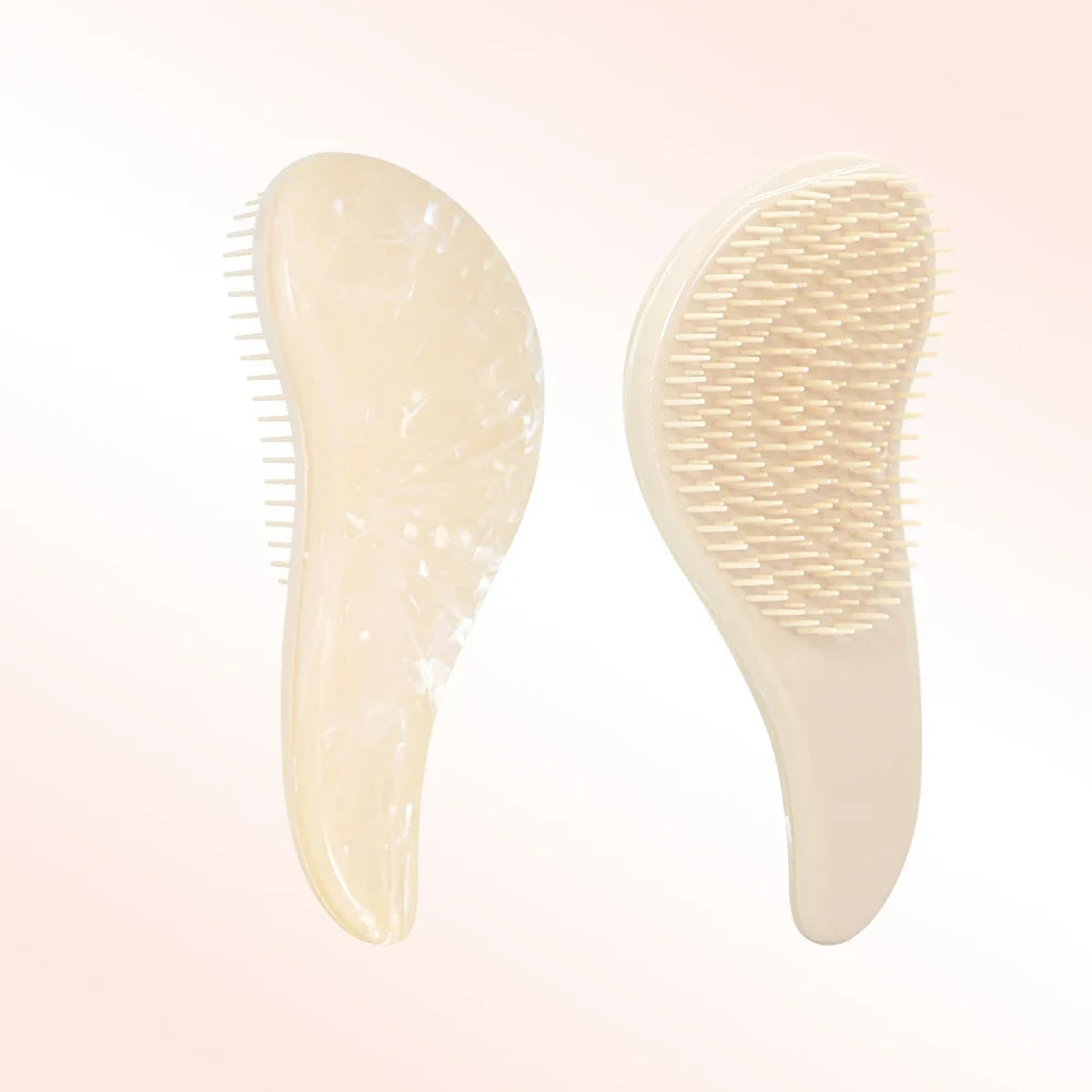 Marble Hair Comb – Dry & Wet Dual-Use Styling Tool
