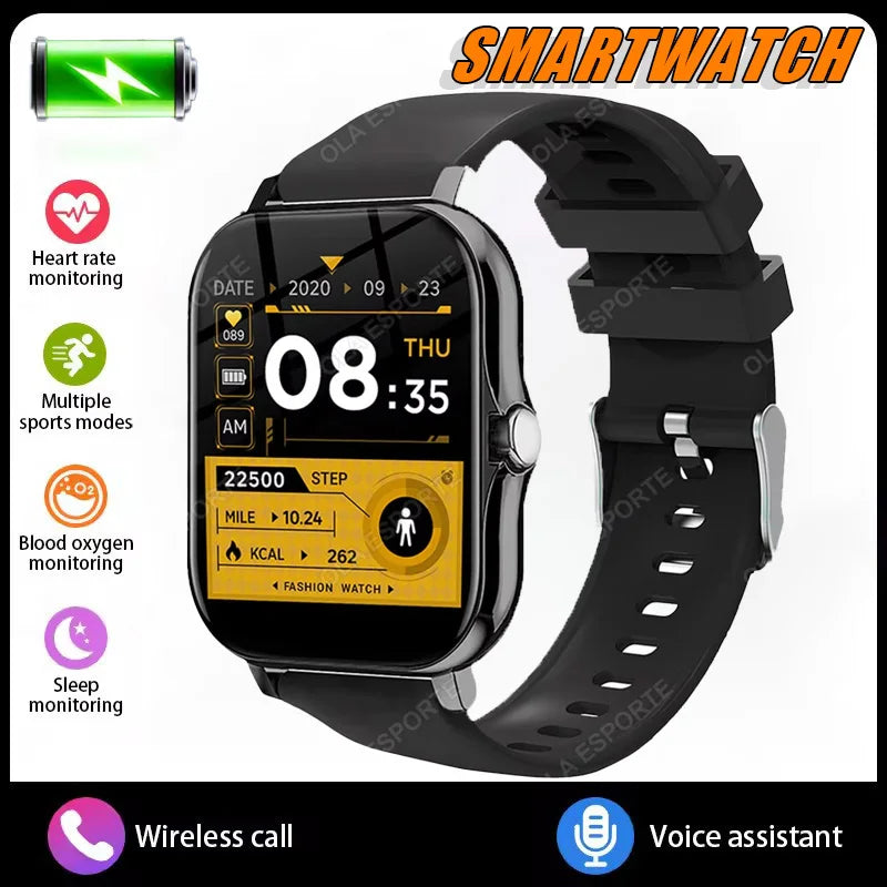 Smart Watch Wireless Calling Dial Multi Sport Mode Reminder Rejection