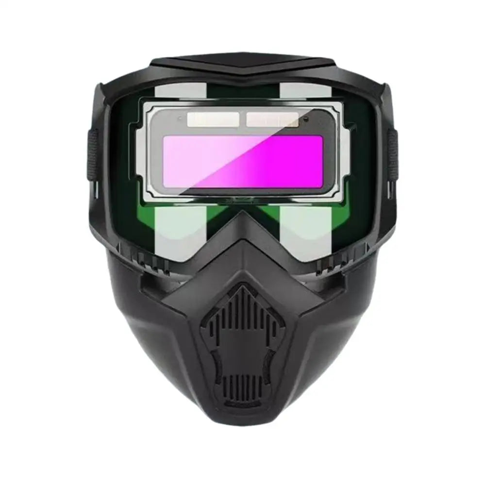 Auto-Darkening Welding Helmet | Adjustable Head-Mount PVC