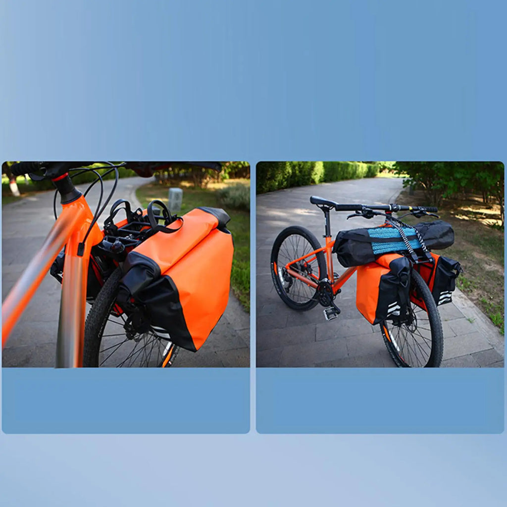 Mountain Bike Front Rack – 25kg Steel Cargo Carrier