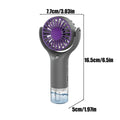 Portable Handheld Mist Fan – USB Rechargeable 3-Speed Cooling
