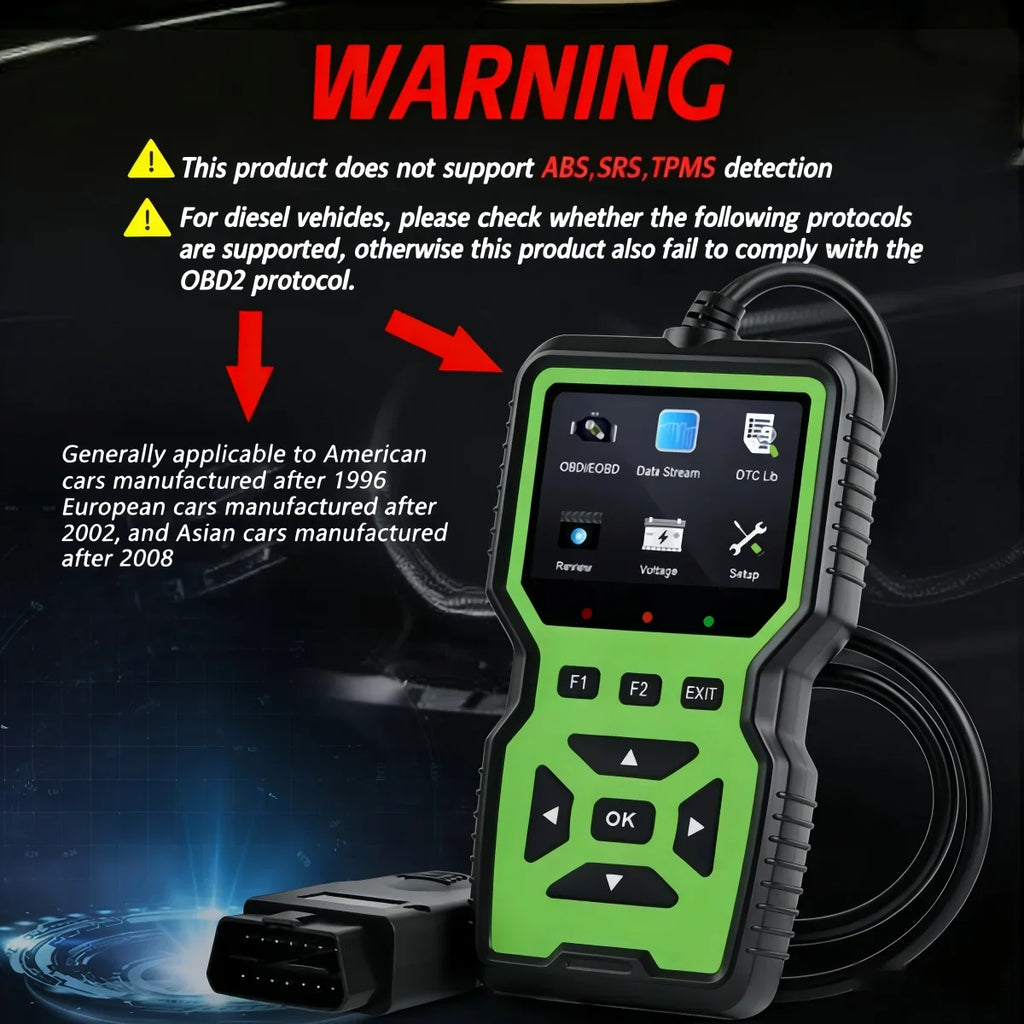 OBD2 Scanner – Read & Clear Fault Codes | Car Diagnostic Tool