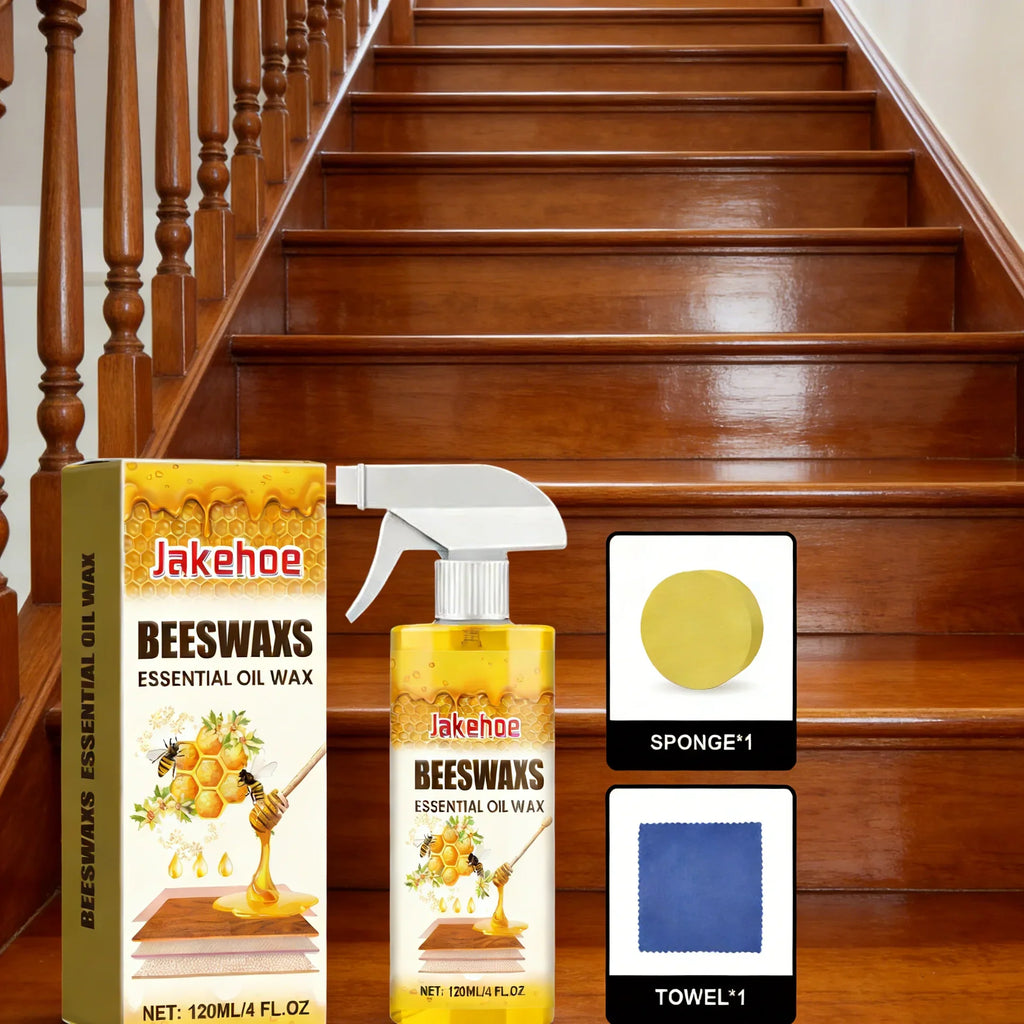 Beeswax Furniture Polish Spray – Wood Care & Waterproof Protection