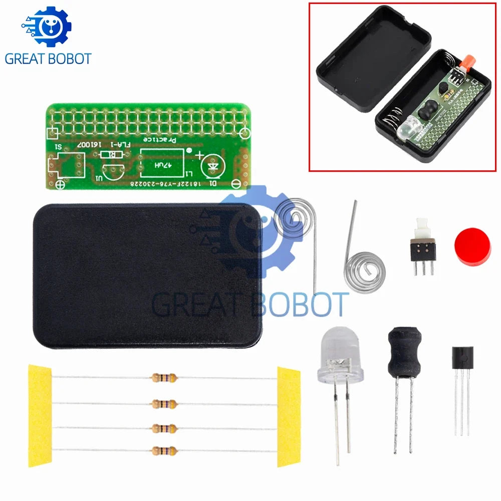 Simple Flashlight DIY Kit Module 1.5V – 55x35x11.5mm