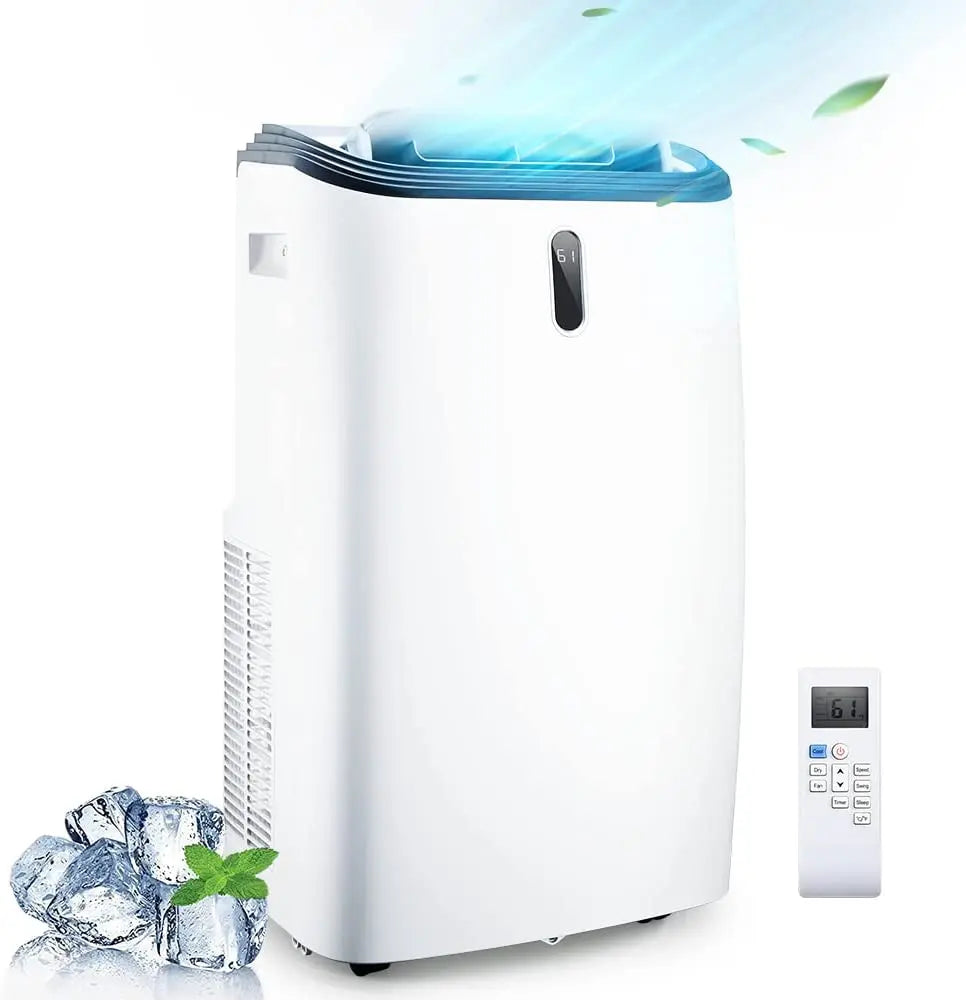 DUTRIEUX 14000 BTU Portable Air Conditioner – WiFi & Remote
