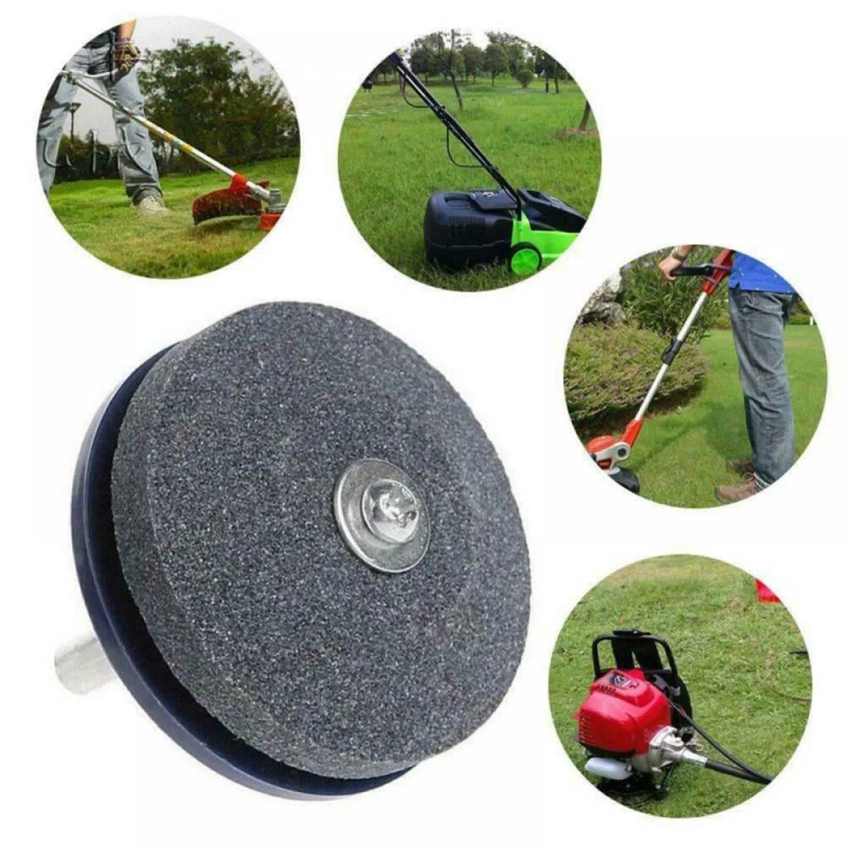 Electric Lawn Mower Blade Sharpener | Corundum Grinding Head