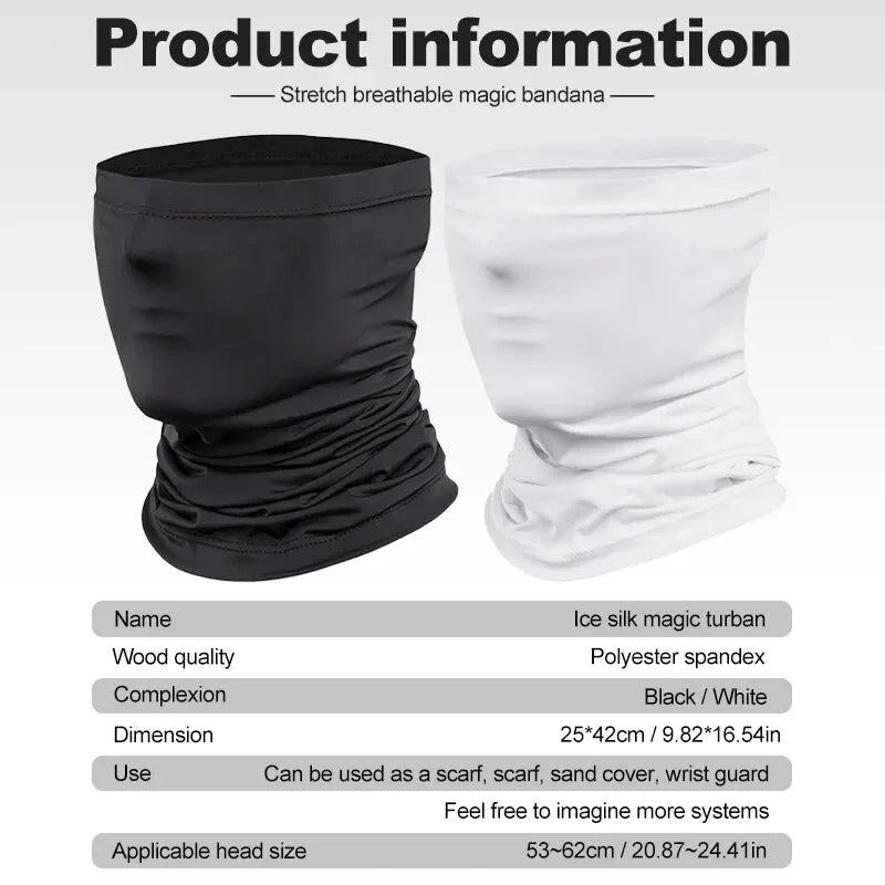 UV Neck Gaiter Face Scarf – Breathable Cycling & Sports