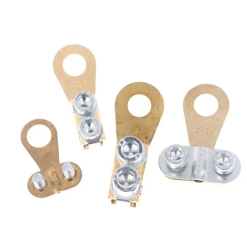 Brass Car Battery Terminal Clamp – Thickened Wire Clip Chuck