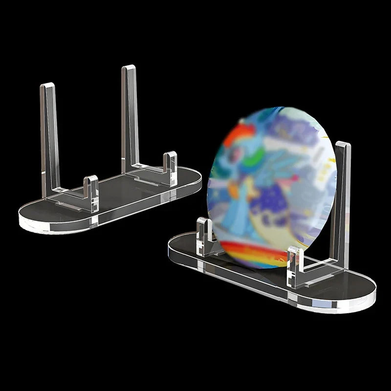 Transparent Acrylic Badge Display Holder Medals Honor Storage Stand