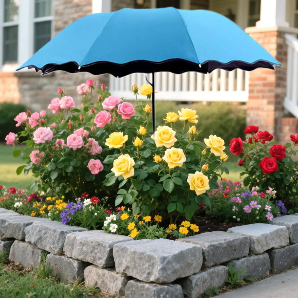 Foldable Plant & Fishing Sun Shade Umbrella | UV Garden Cover