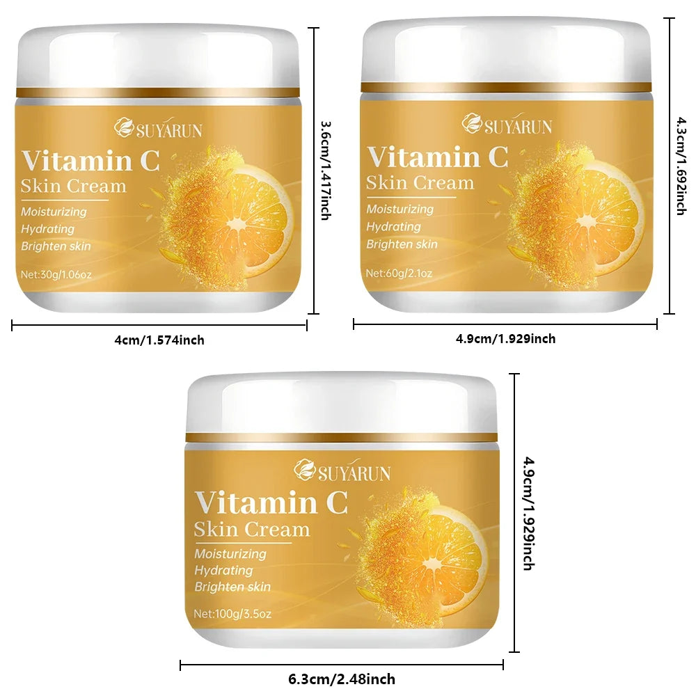 SUYARUN Vitamin C Face Cream – Brightening & Moisturizing