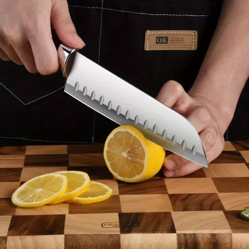 CMGF Stainless Steel Fruit Paring Knife – Sharp 17.5cm Blade