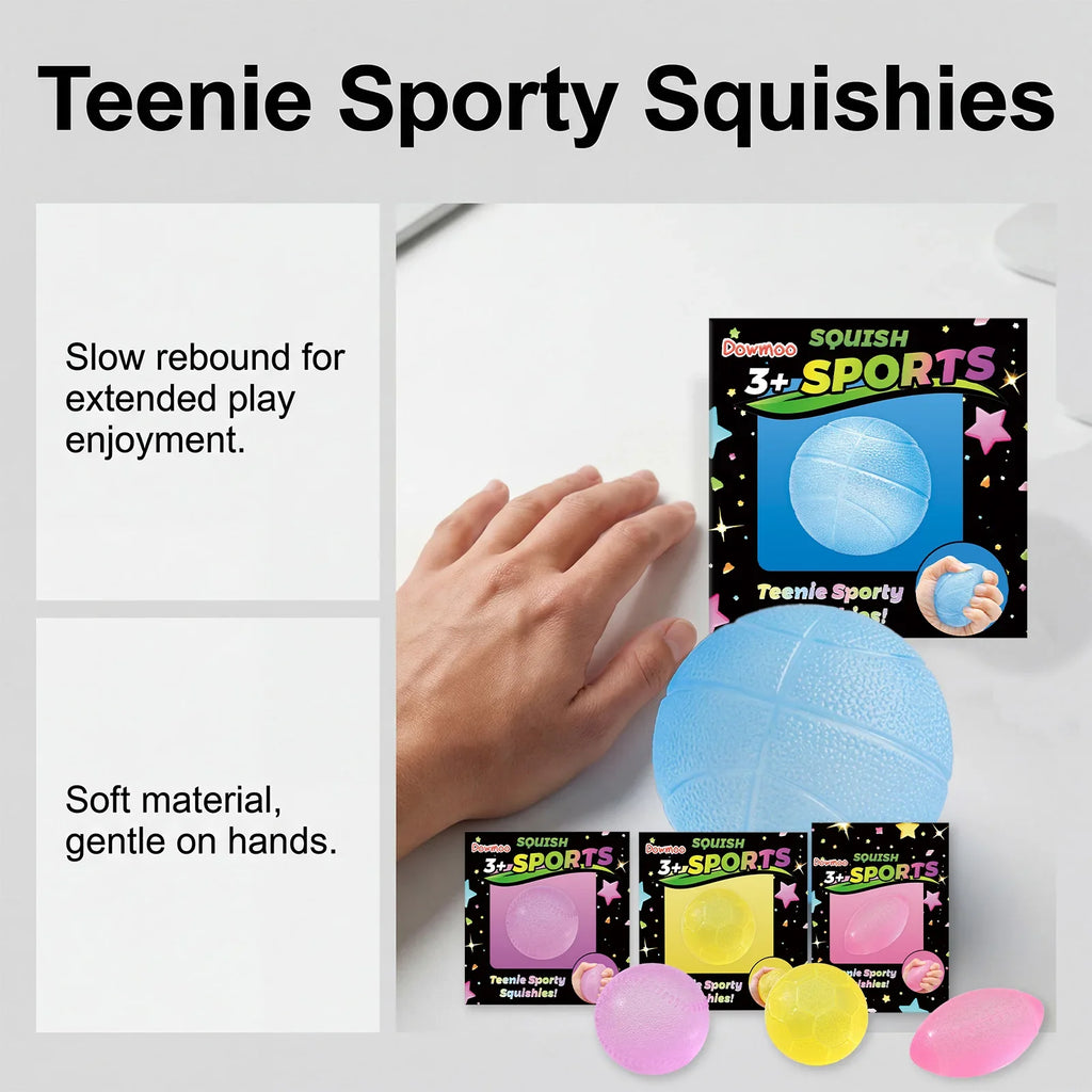 Slow Rising Squishy Squeeze Ball | Sensory Fidget Desk Toy