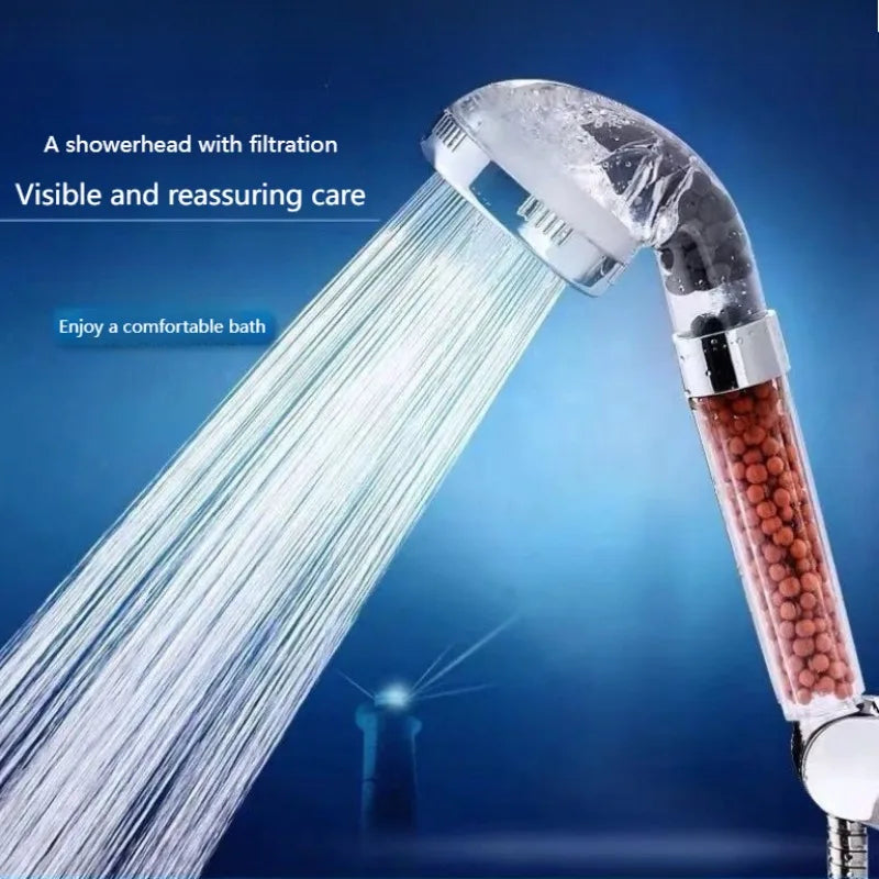 High Pressure Anion Spa Handheld Shower Head – Water Saving