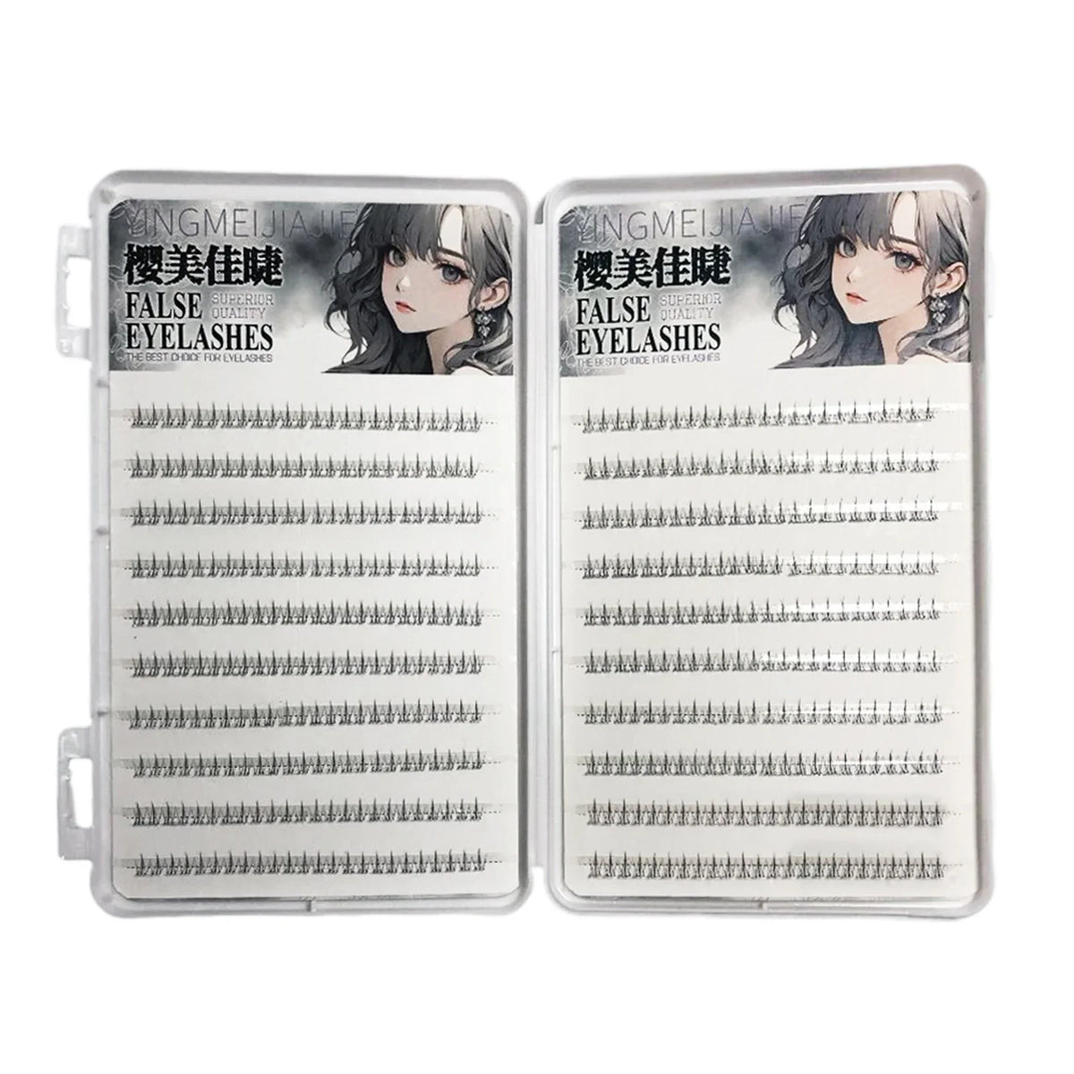 5mm C-Curl Lower Lash Segments | Natural False Eyelashes