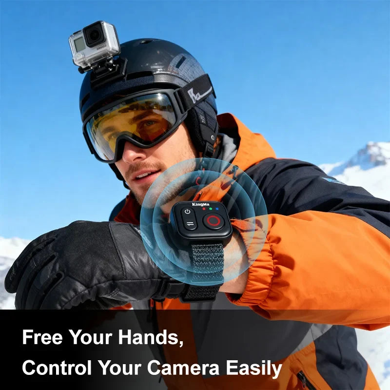 Kingma 50M Wireless Wristband Remote for DJI, Insta360 & GoPro