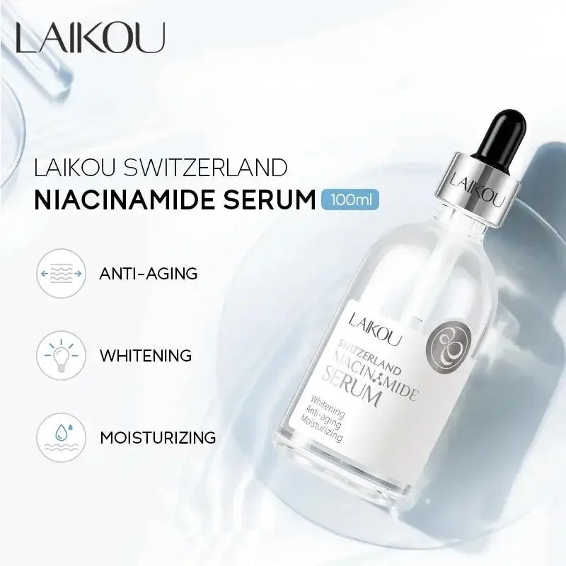 LAIKOU Vitamin C Niacinamide Face Serum 100ml – Anti-Aging