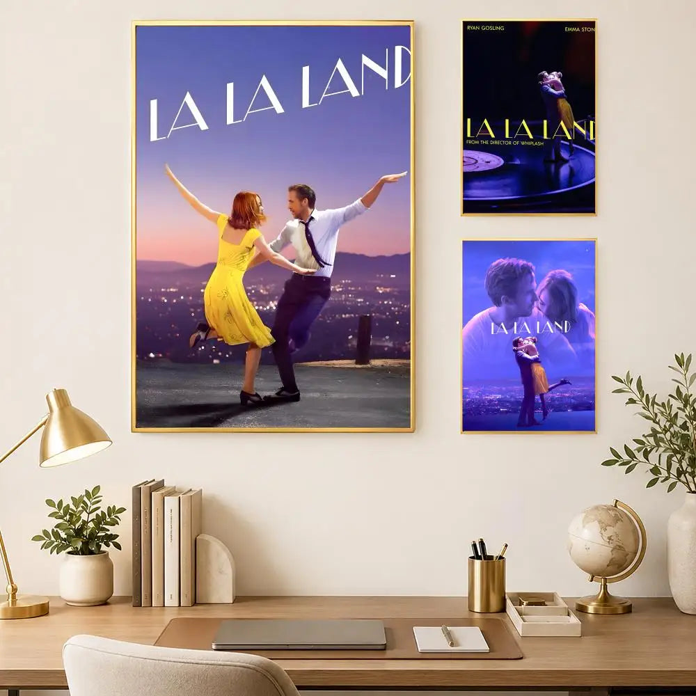 La La Land Movie Poster – Self-Stick HD PVC Wall Art Decor