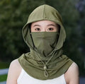 Women's UPF 50+ Sun Hat with Face Mask & Neck Gaiter