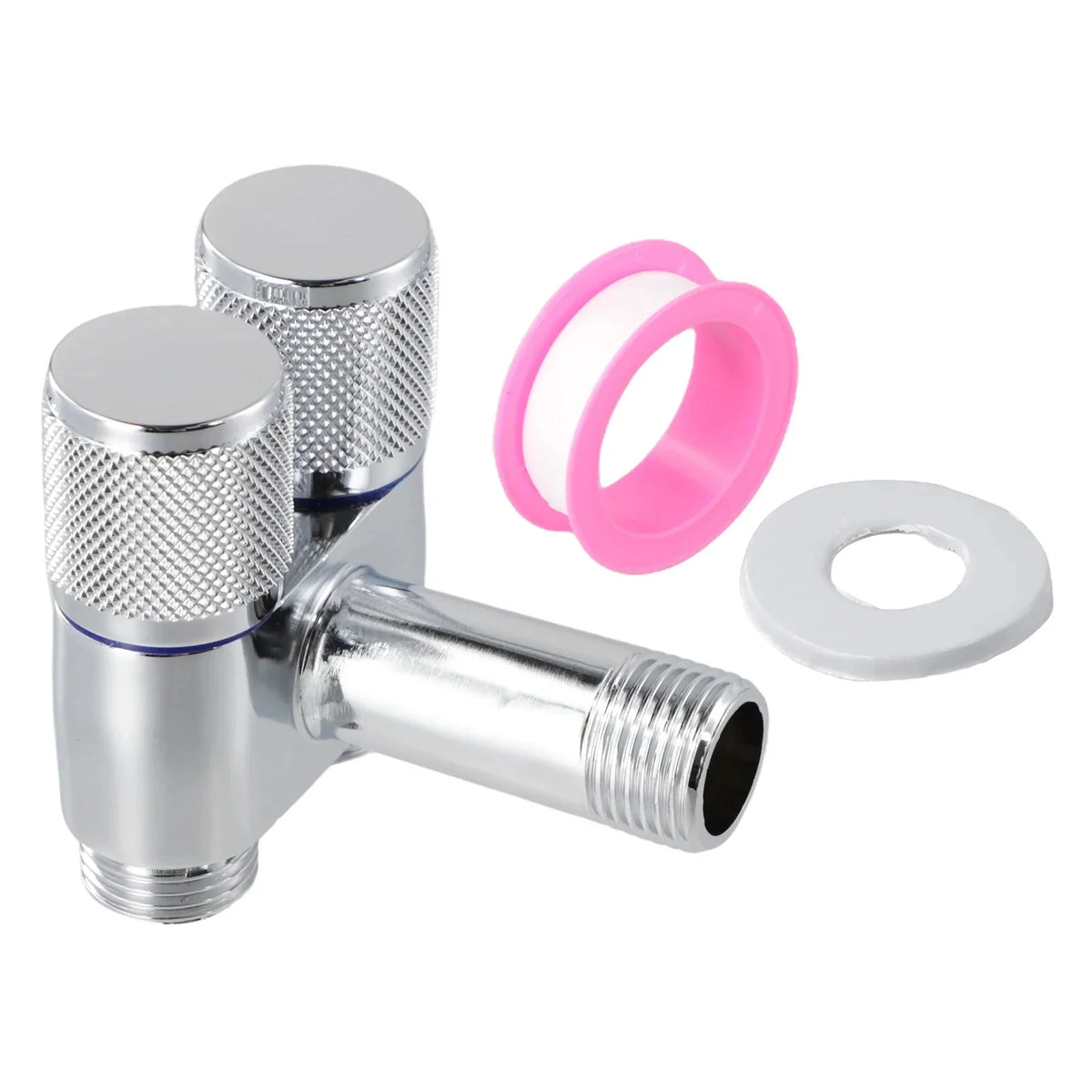 Dual Control Triangle Valve G1/2 | Bidet Sprayer Angle Valve