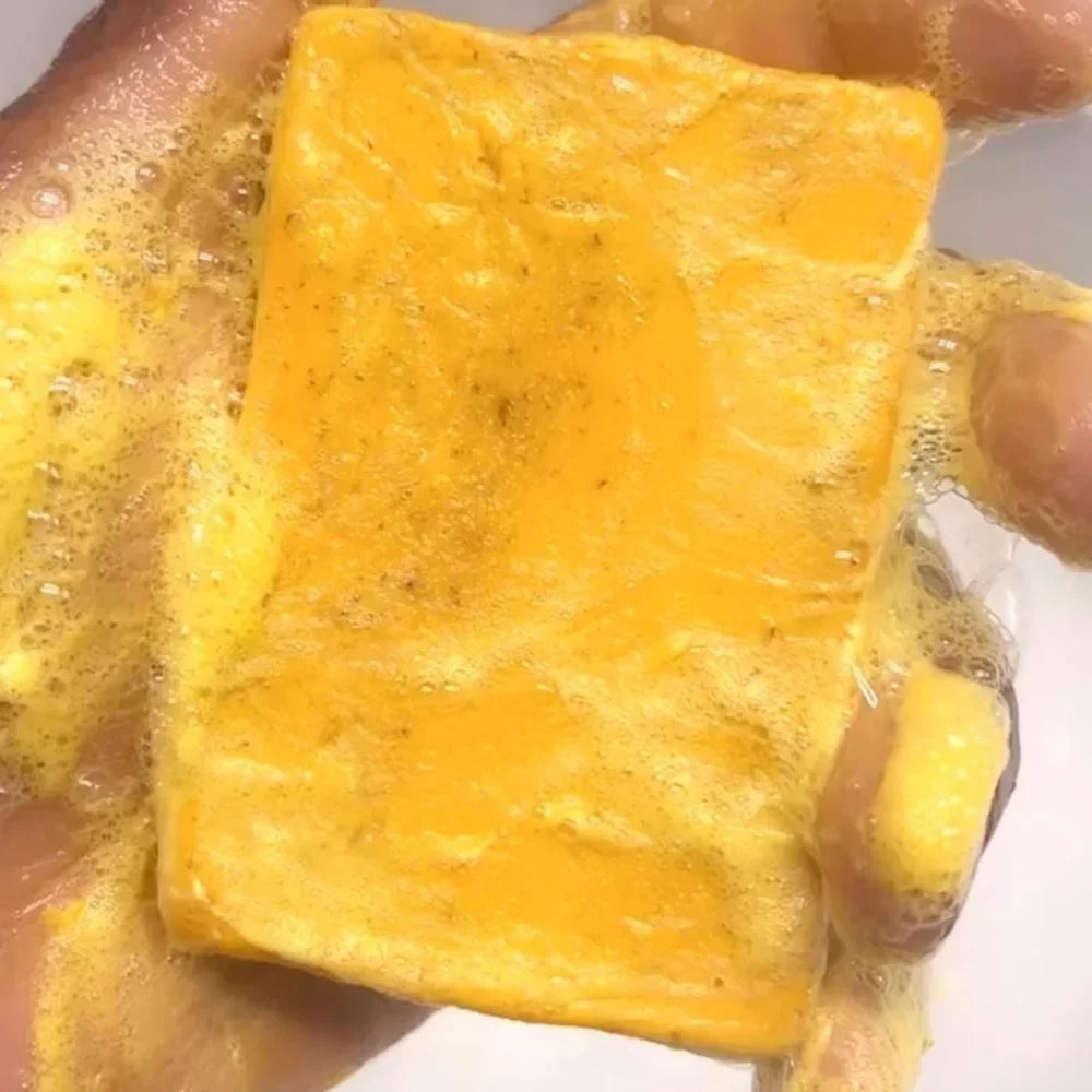 Lemon Turmeric Kojic Acid Glowing Soap Handmade Brightening
