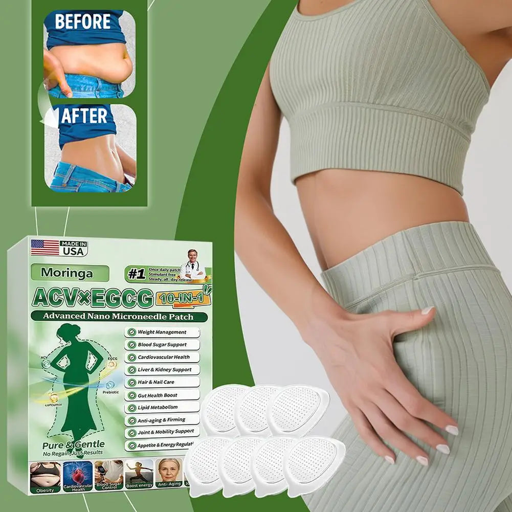 Moringa Nanos Microneedles Painless Men Women Non-invasive