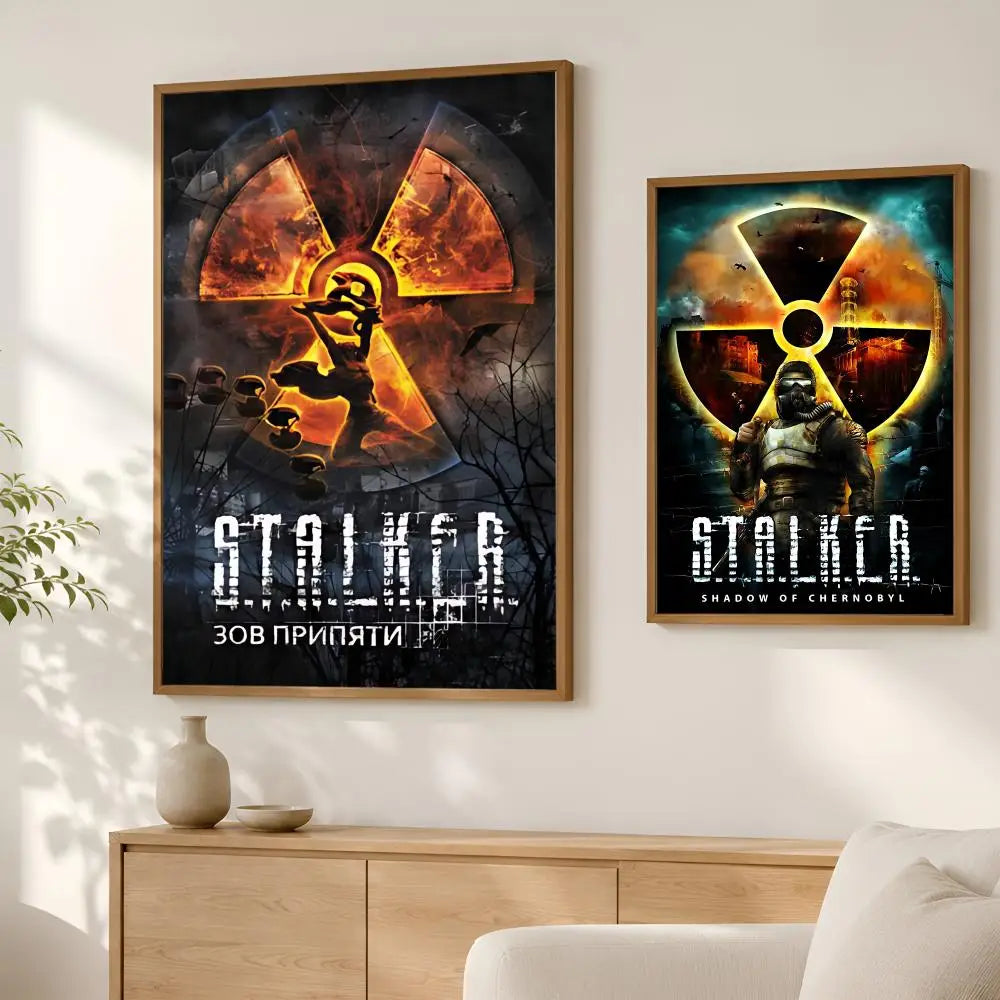 S.T.A.L.K.E.R Game Wall Art Poster – Self-Stick HD Waterproof
