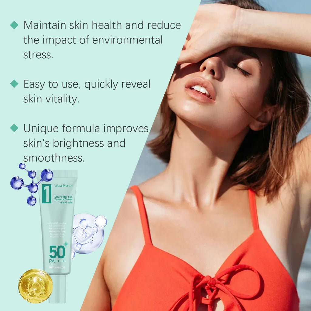 WEST MONTH SPF50 Sunscreen | Broad Spectrum UV Defense