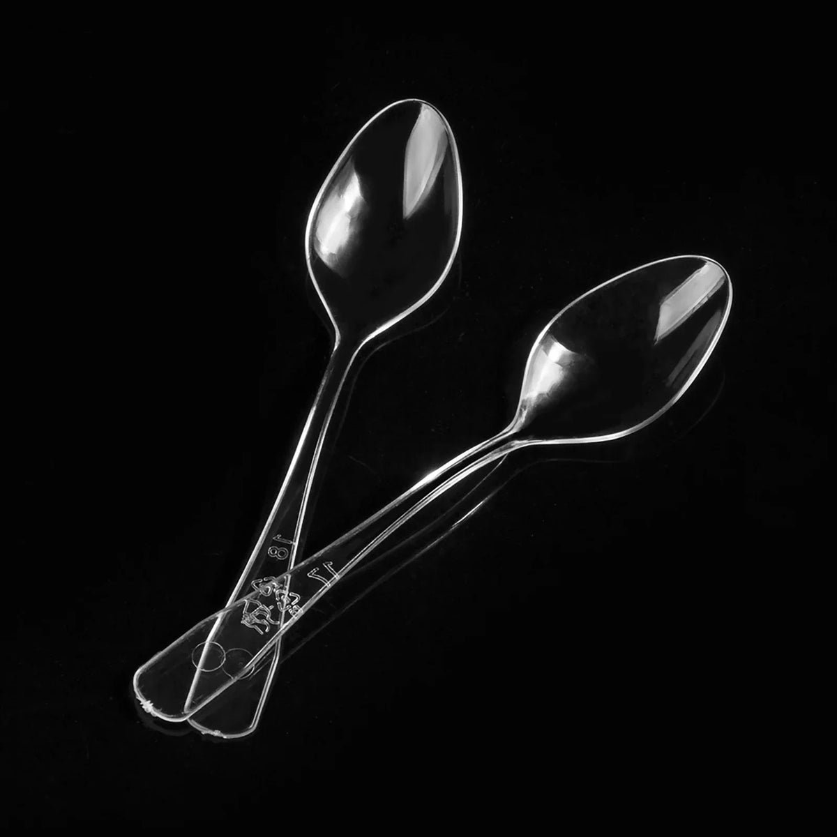 50pc Plastic Dessert Cups with Lids & Spoons – Pudding Cups