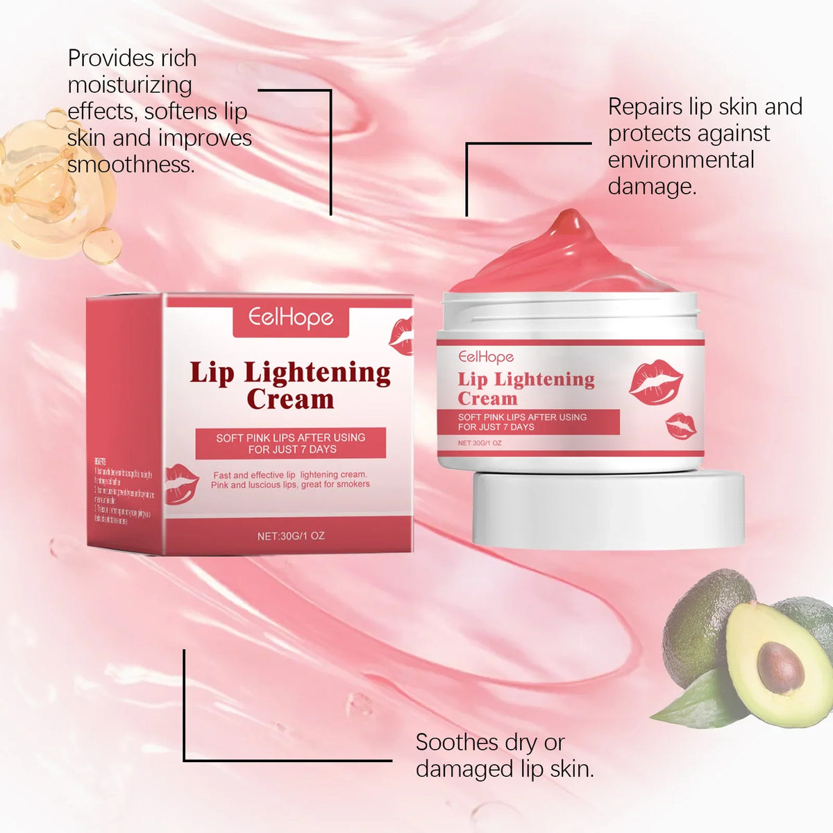 Eelhope Lip Lightening Cream – Brightening & Moisturizing Balm