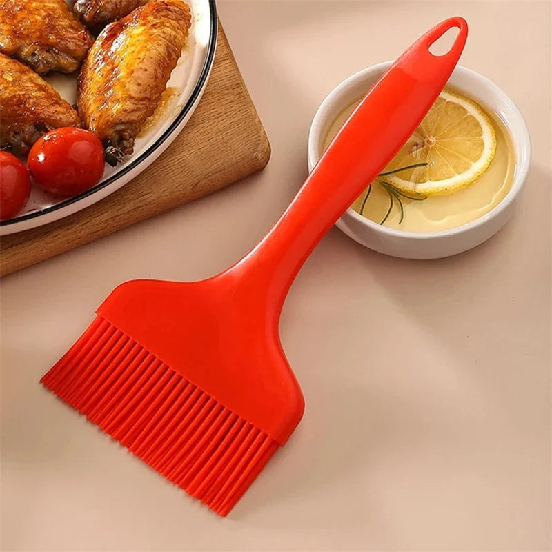 Silicone BBQ Basting Brush – Heat Resistant, Food-Grade Oil Brush