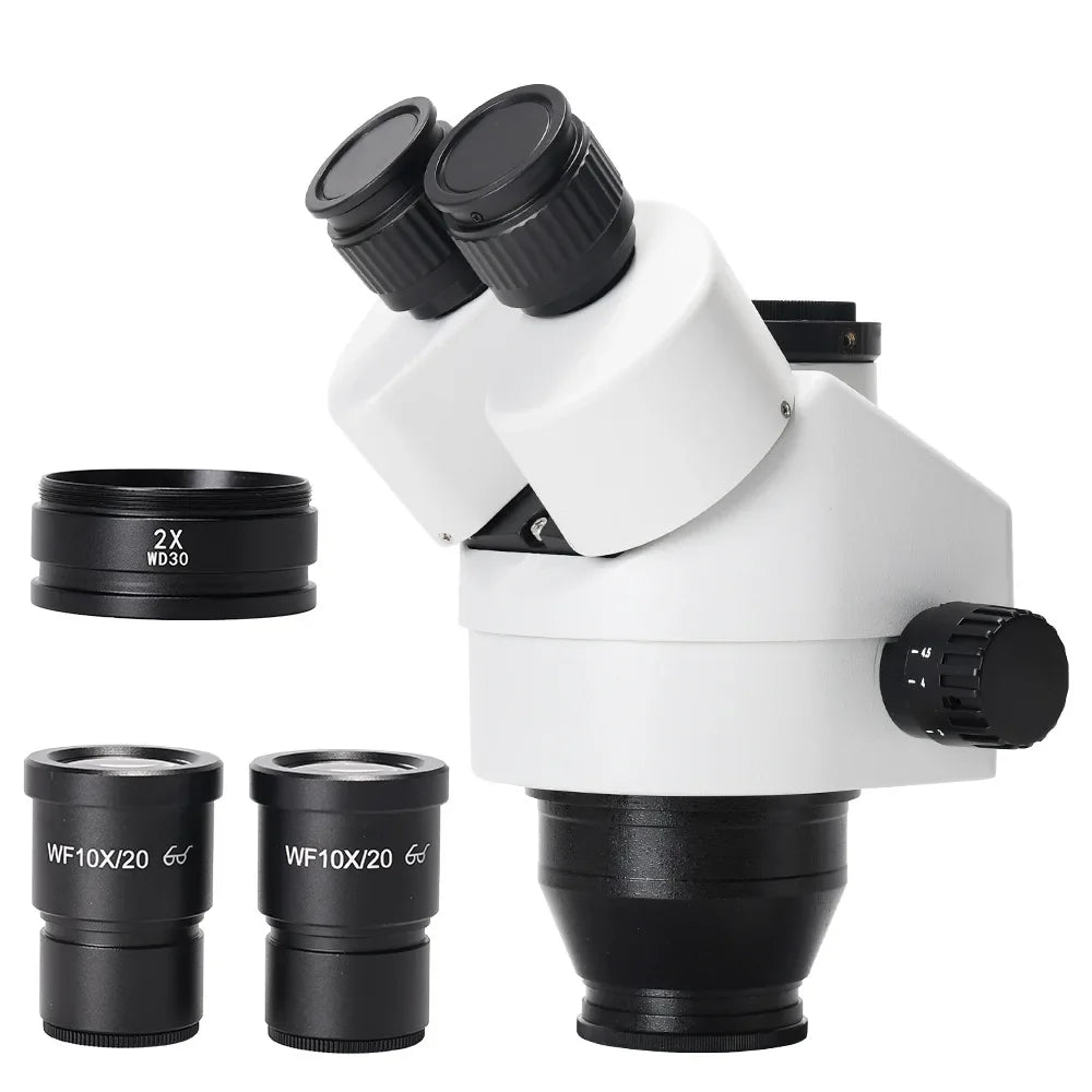 7–45X Trinocular Stereo Microscope Head | Zoom Lens