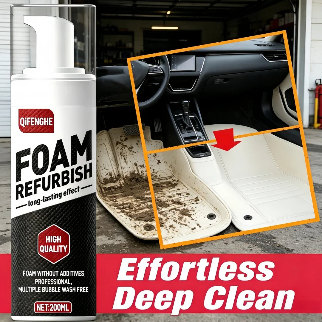 200ml Car Foam Cleaner – Interior & Exterior Stain Remover