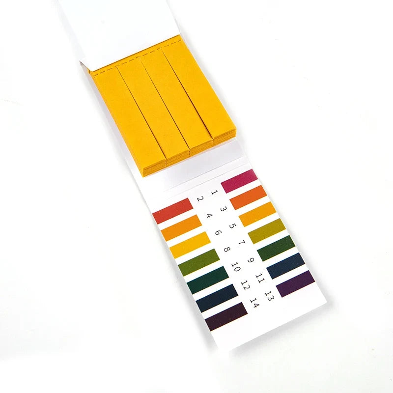 80 pH Test Strips 1–14 | Water, Soil & Pool pH Indicator Kit