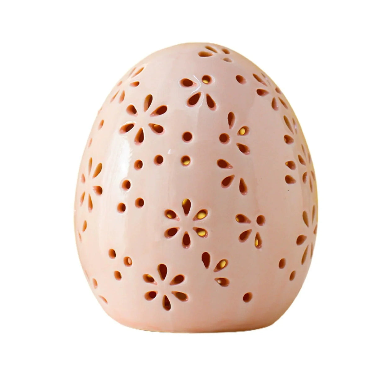 Rustic Easter Egg Glass Dome Ornament | Spring Décor