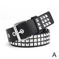 Women's Gothic Punk Studded PU Belt – Rivet Waist Cincher