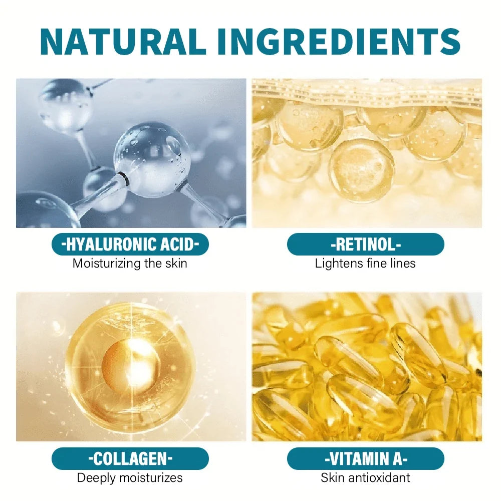 Retinol & Hyaluronic Acid Face Serum – Anti-Wrinkle & Firming