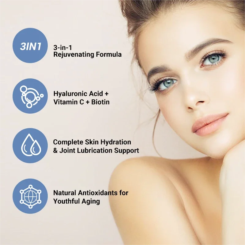 Beworths Hyaluronic Acid Capsules – Skin & Joint Support